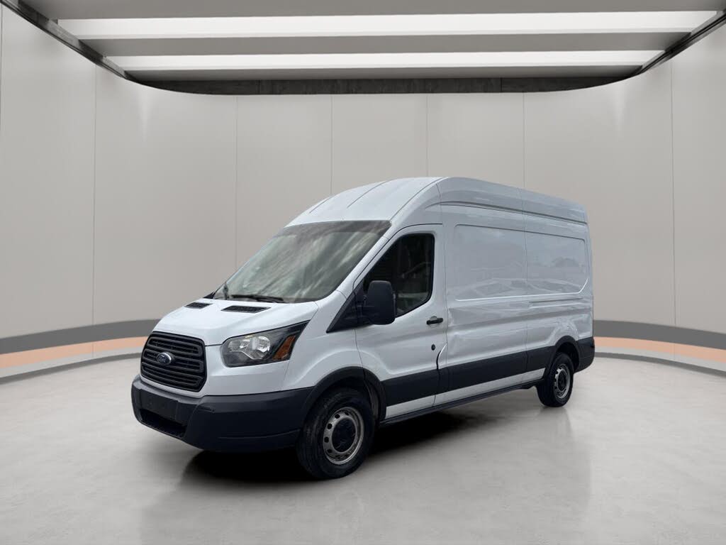 White 2016 Ford Transit Cargo Van Rear-Wheel Drive Automatic