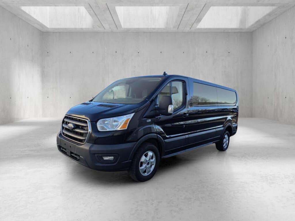 Black 2020 Ford Transit Cargo Van Rear-Wheel Drive Automatic