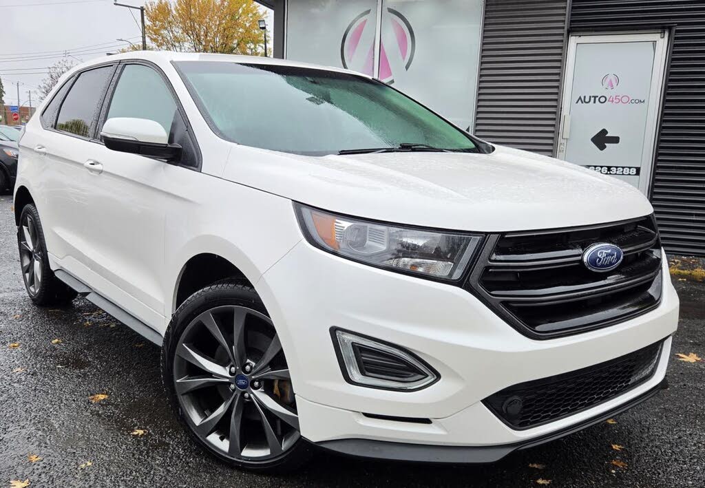 White 2017 Ford Edge SUV / Crossover All-Wheel Drive Automatic