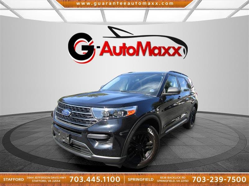 Agate Black Metallic 2020 Ford Explorer SUV / Crossover Rear-Wheel Drive Automatic