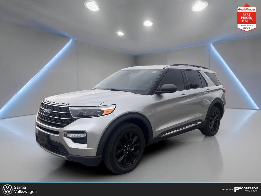 Gray 2021 Ford Explorer SUV / Crossover All-Wheel Drive Automatic