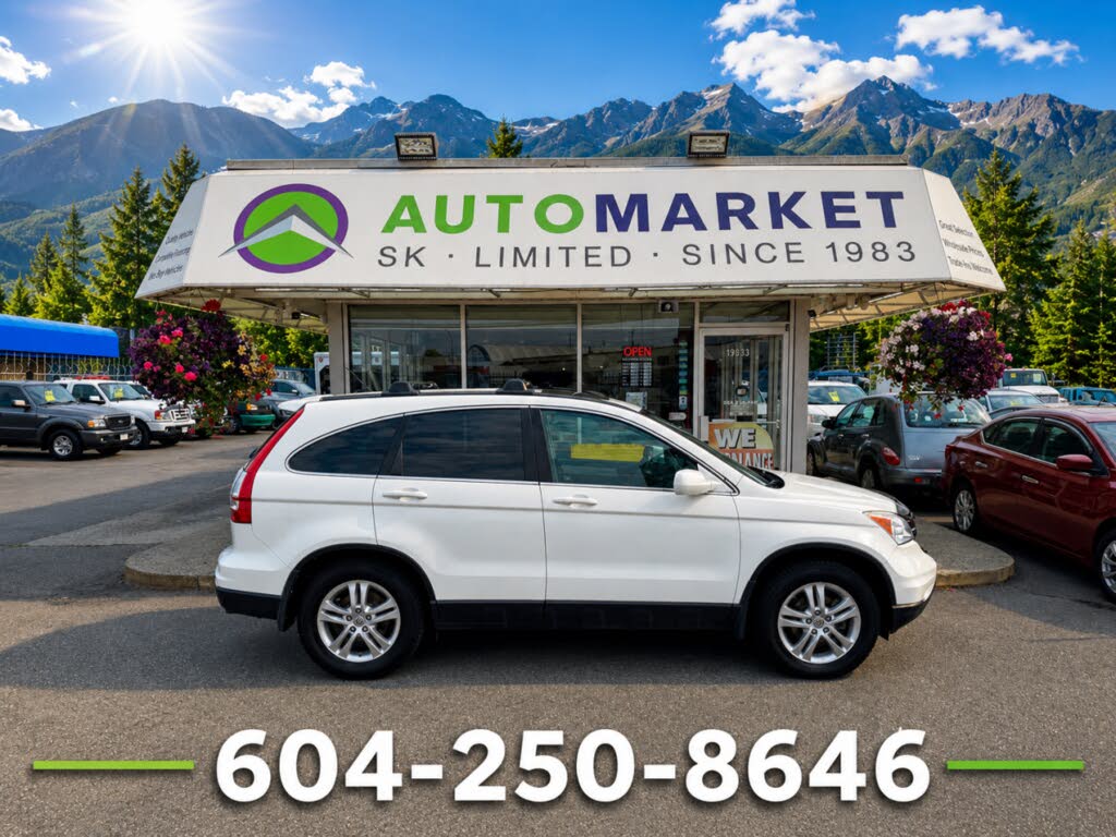 White 2010 Honda CR-V SUV / Crossover All-Wheel Drive Automatic
