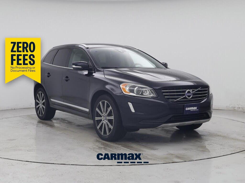 Blue 2017 Volvo XC60 SUV / Crossover All-Wheel Drive Automatic