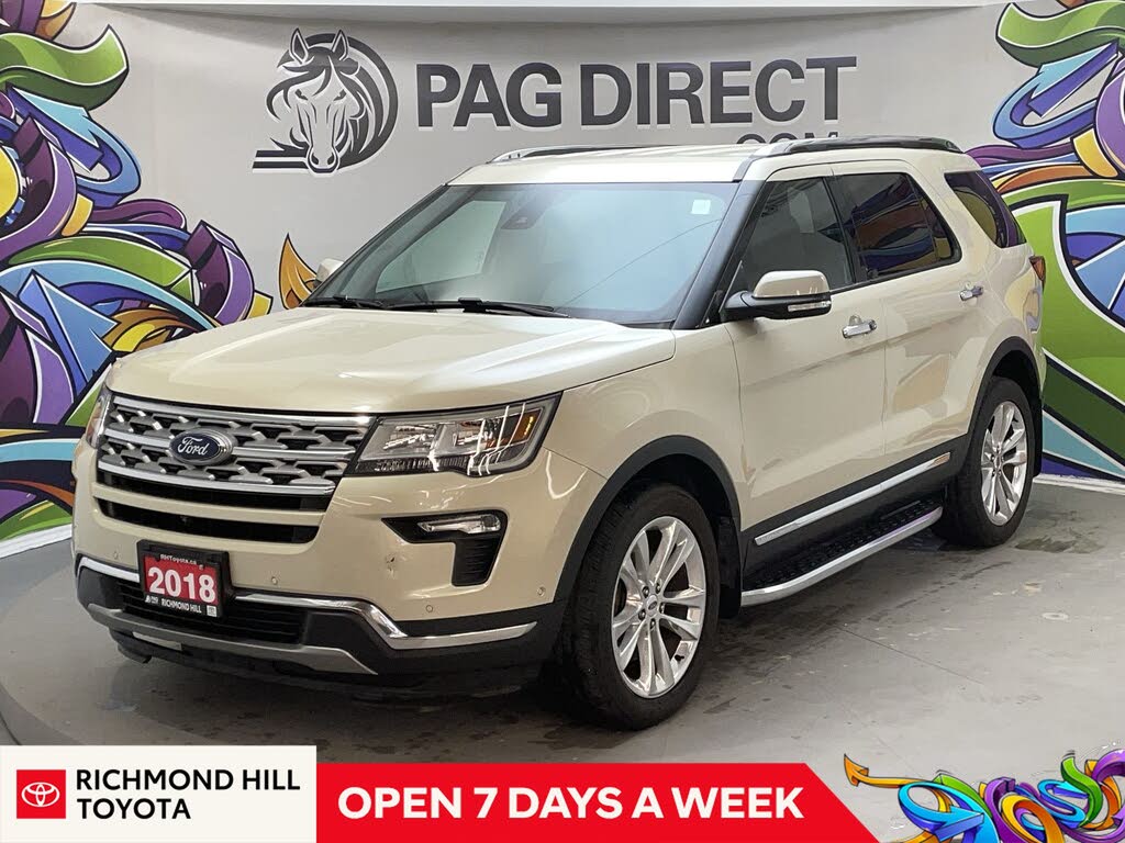 Brown (TAN) 2018 Ford Explorer SUV / Crossover All-Wheel Drive Automatic