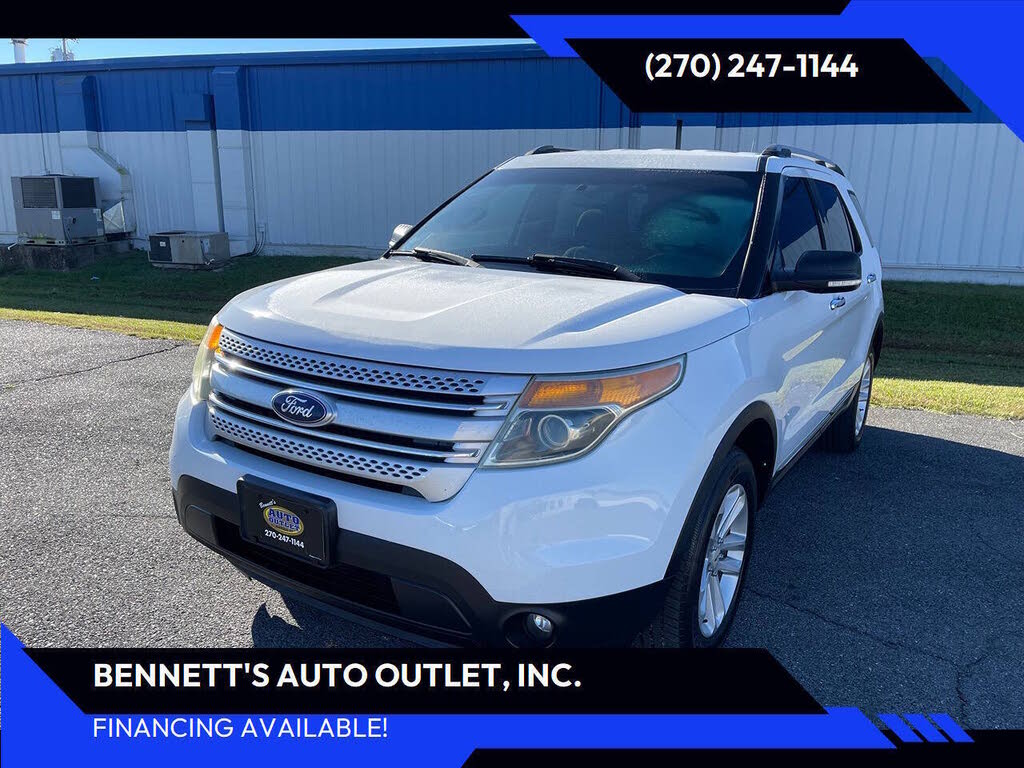 Oxford White 2014 Ford Explorer SUV / Crossover All-Wheel Drive 6-Speed Automatic