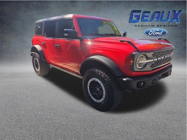 Race Red 2023 Ford Bronco SUV / Crossover Four-Wheel Drive Automatic