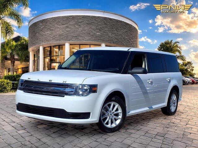 Oxford White 2018 Ford Flex SUV / Crossover Front-Wheel Drive 6-Speed Automatic