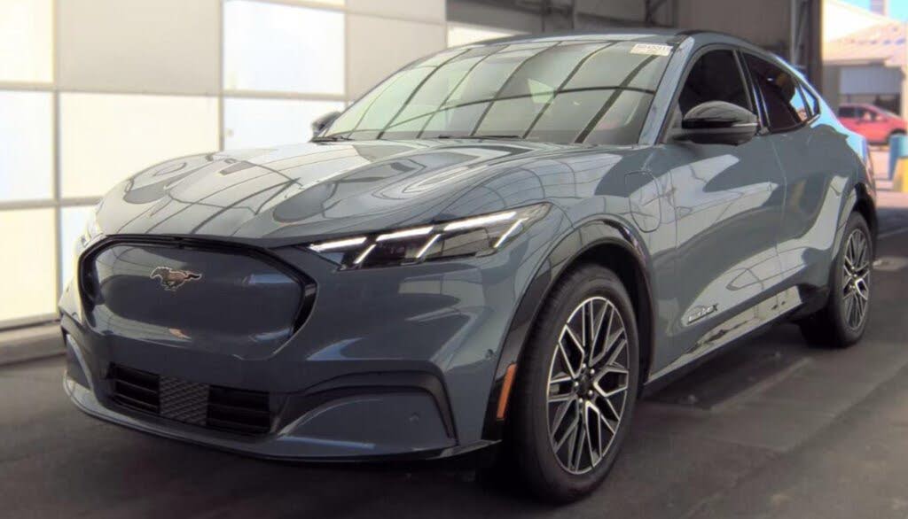 Vapor Blue 2024 Ford Mustang Mach-E SUV / Crossover Rear-Wheel Drive Automatic