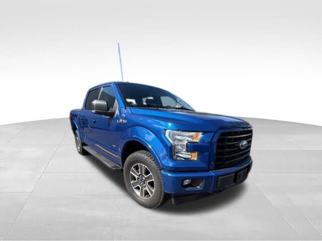 Black 2017 Ford F-150 Pickup Truck Four-Wheel Drive Automatic