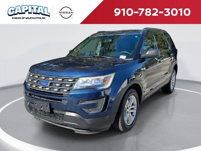 Blue 2017 Ford Explorer SUV / Crossover All-Wheel Drive 6-Speed Automatic