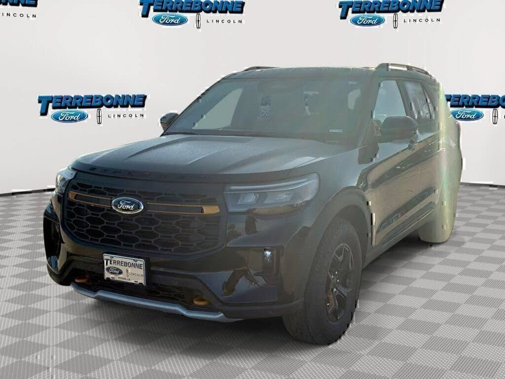 Agate Black Metallic 2026 Ford Explorer SUV / Crossover All-Wheel Drive Automatic