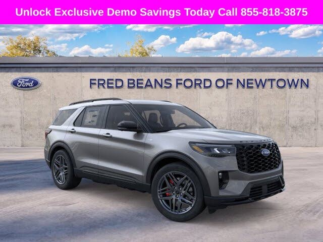 Gray Metallic 2026 Ford Explorer SUV / Crossover All-Wheel Drive Automatic