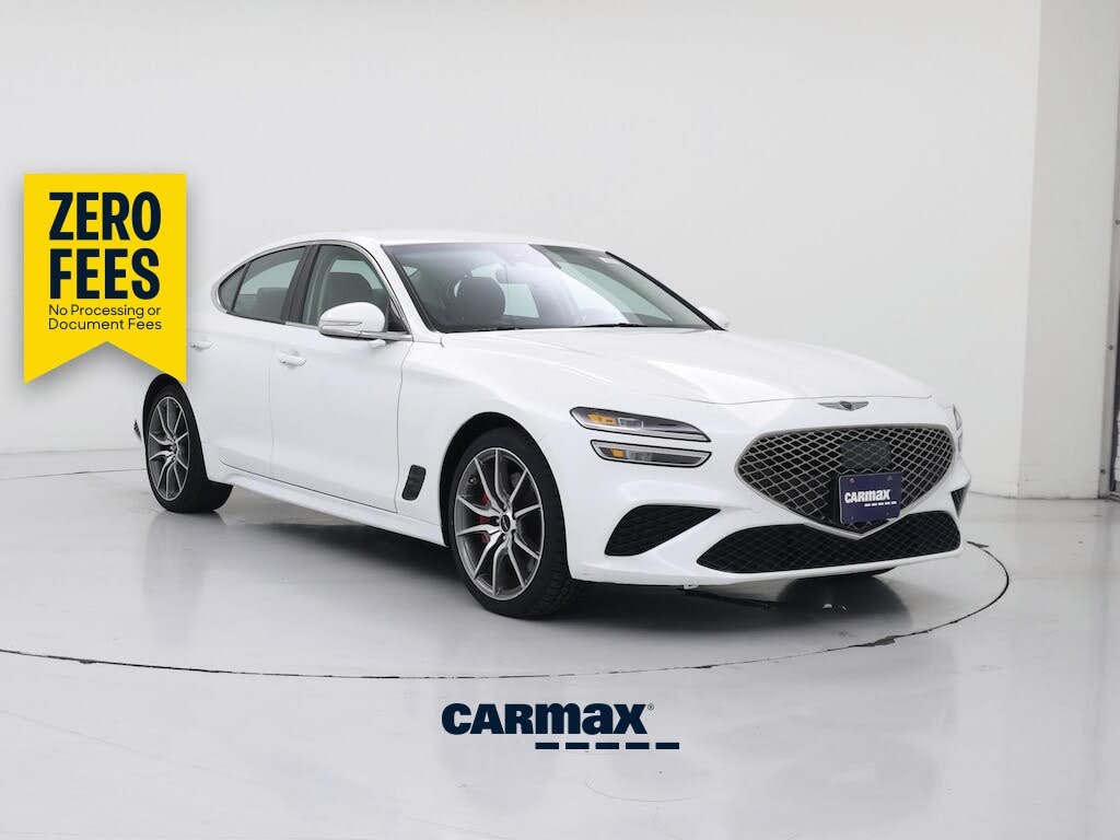 White 2025 Genesis G70 Sedan  Automatic