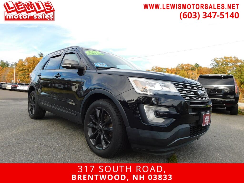 Shadow Black 2017 Ford Explorer SUV / Crossover All-Wheel Drive Automatic