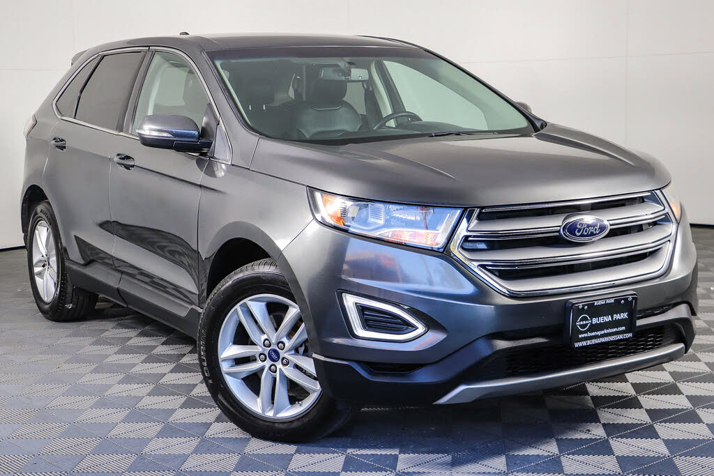 Dark Gray 2018 Ford Edge SUV / Crossover Front-Wheel Drive 6-Speed Automatic