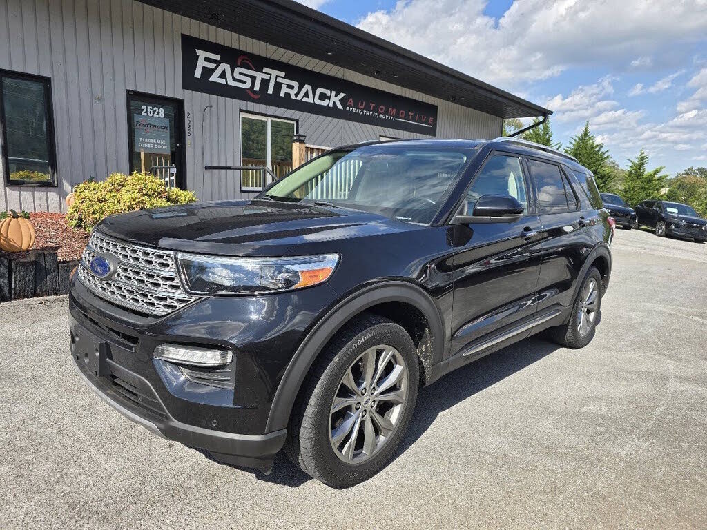 Black 2020 Ford Explorer SUV / Crossover All-Wheel Drive Automatic