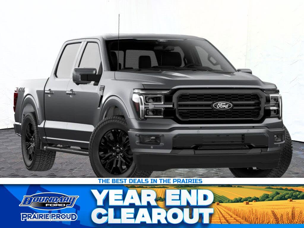 Gray 2026 Ford F-150 Pickup Truck Four-Wheel Drive Automatic