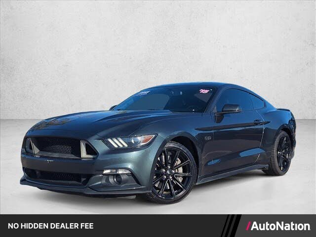Guard Metallic 2015 Ford Mustang Coupe Rear-Wheel Drive 6-Speed Manual