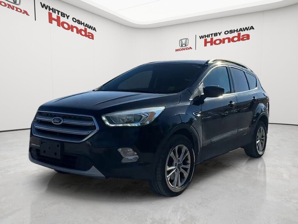 Black 2017 Ford Escape SUV / Crossover All-Wheel Drive Automatic