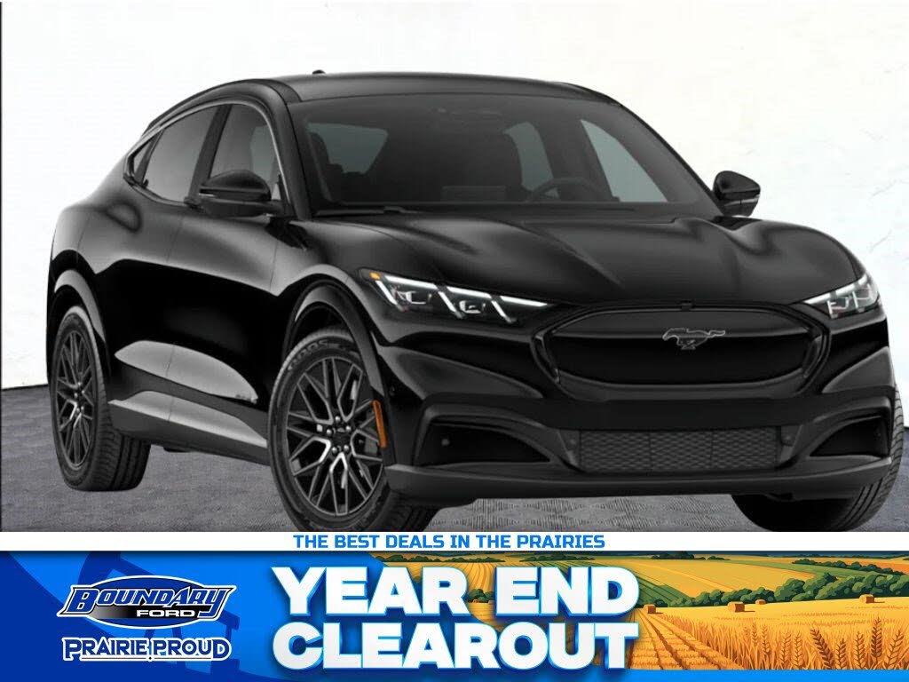Black 2026 Ford Mustang Mach-E SUV / Crossover All-Wheel Drive Automatic