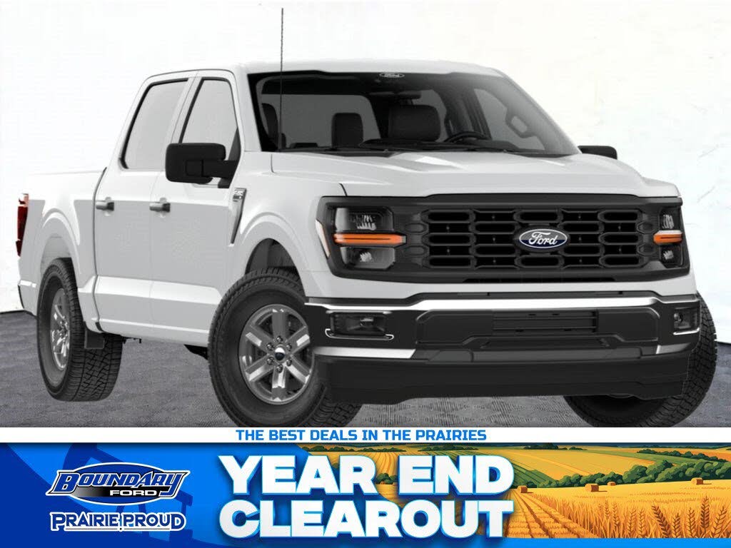 White 2026 Ford F-150 Pickup Truck Four-Wheel Drive Automatic