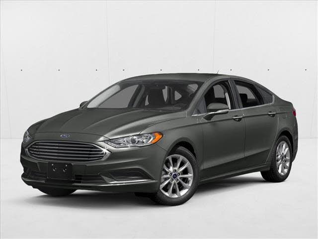 Gray (Magnetic) 2017 Ford Fusion Sedan Front-Wheel Drive 6-Speed Automatic