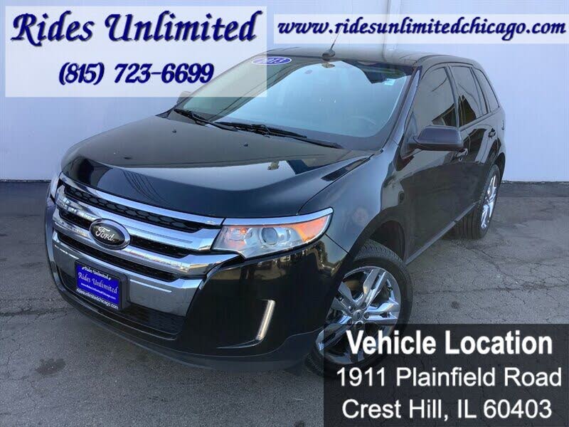 Tuxedo Black Metallic 2013 Ford Edge SUV / Crossover Front-Wheel Drive Automatic