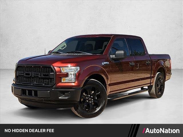 Red (Bronze Fire Metallic) 2016 Ford F-150 Pickup Truck 4X2 6-Speed Automatic