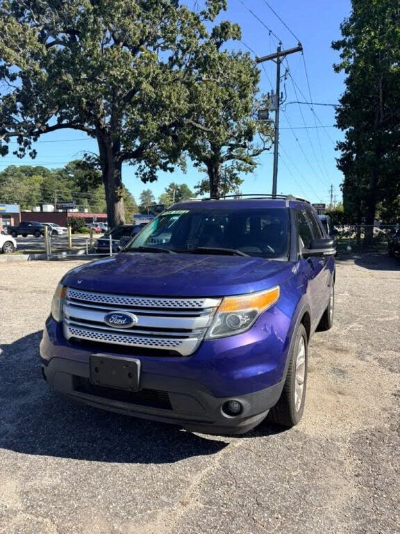 Blue 2014 Ford Explorer SUV / Crossover All-Wheel Drive Automatic