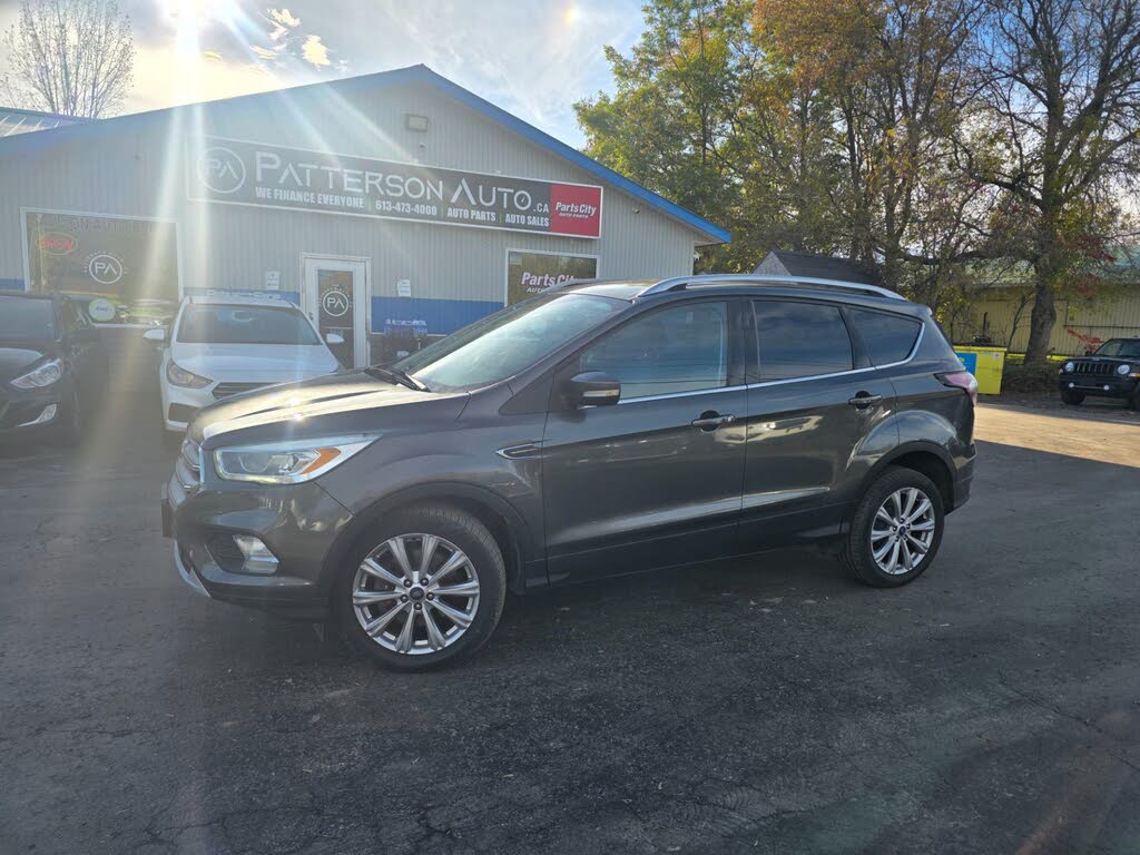 Gray 2017 Ford Escape SUV / Crossover All-Wheel Drive 6-Speed Automatic