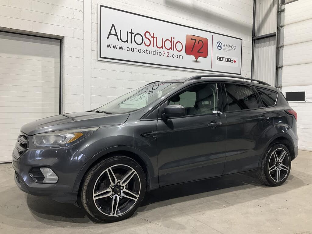 Gray 2019 Ford Escape SUV / Crossover Front-Wheel Drive Automatic
