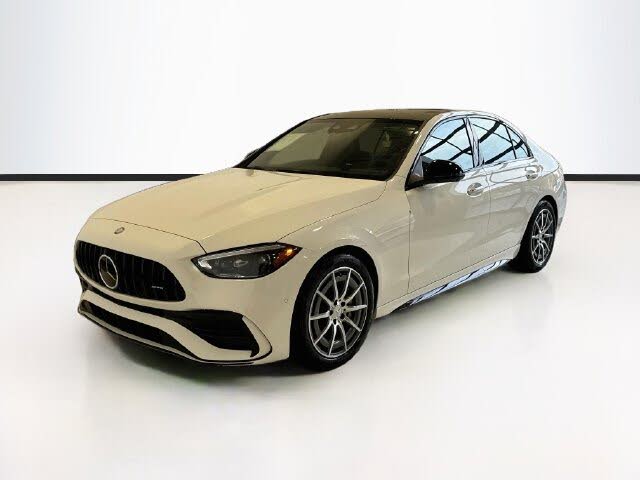 Polar White 2026 Mercedes-Benz C-Class Sedan All-Wheel Drive 9-Speed Automatic