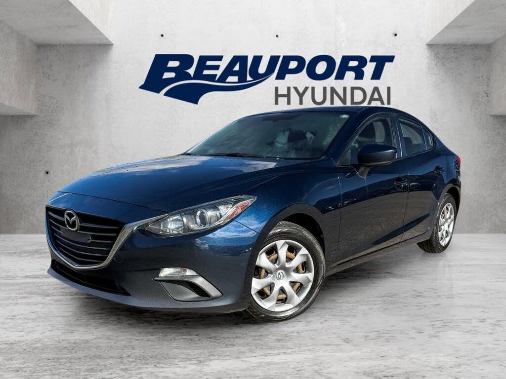 Blue (Bleu fonçé) 2014 Mazda MAZDA3 Sedan  Automatic