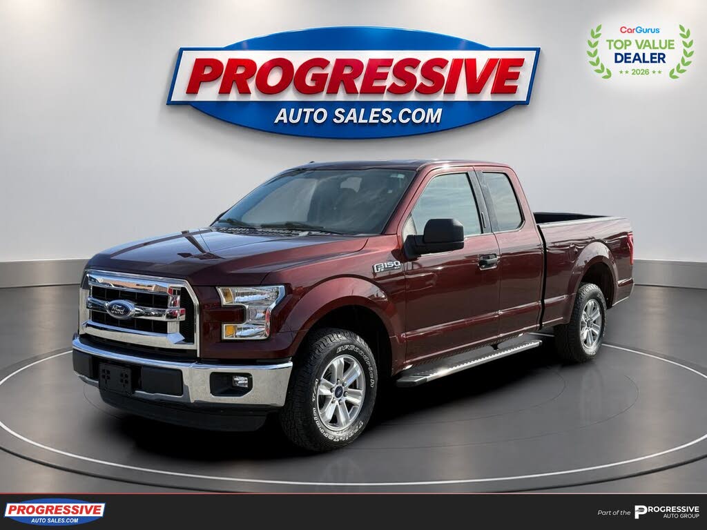 Red 2016 Ford F-150 Pickup Truck 4X2 Automatic