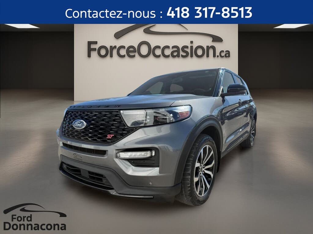 Black 2022 Ford Explorer SUV / Crossover All-Wheel Drive Automatic