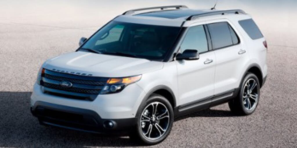 Gray 2014 Ford Explorer SUV / Crossover All-Wheel Drive Automatic