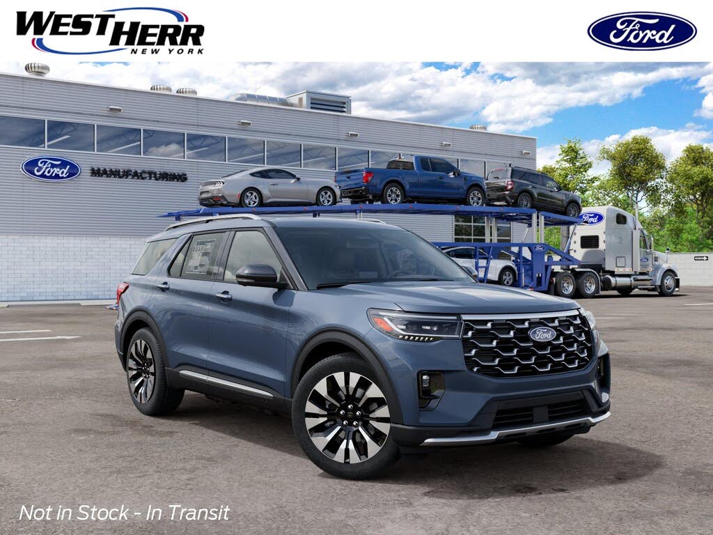 Vapor Blue 2027 Ford Explorer SUV / Crossover All-Wheel Drive Automatic