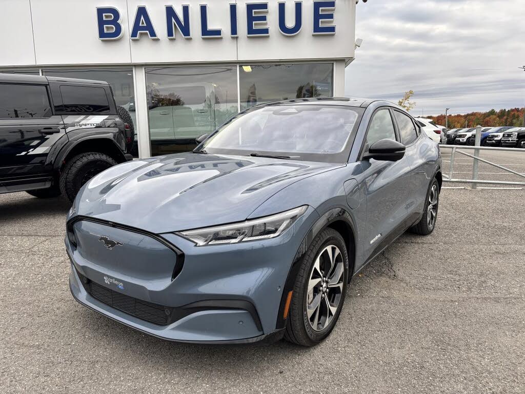 Blue 2023 Ford Mustang Mach-E SUV / Crossover All-Wheel Drive Automatic
