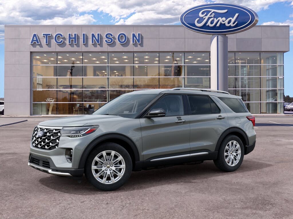 Avalanche Gray 2027 Ford Explorer SUV / Crossover All-Wheel Drive Automatic