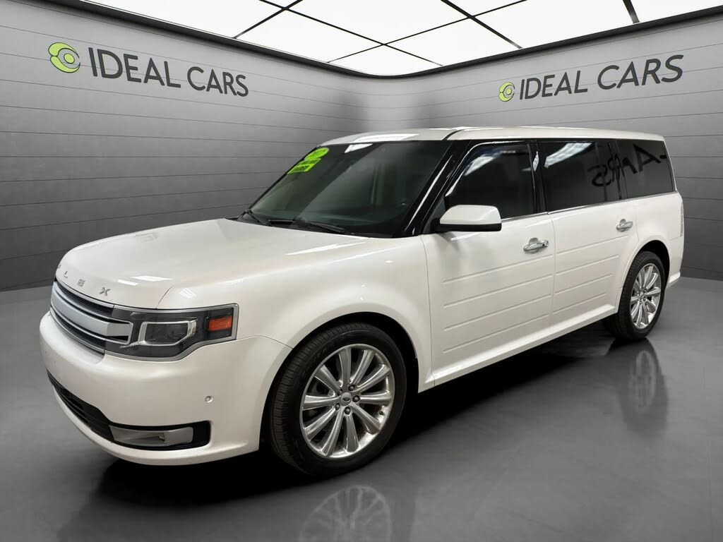 White 2017 Ford Flex SUV / Crossover All-Wheel Drive 6-Speed Automatic