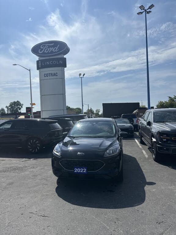 Black 2022 Ford Escape SUV / Crossover All-Wheel Drive Automatic