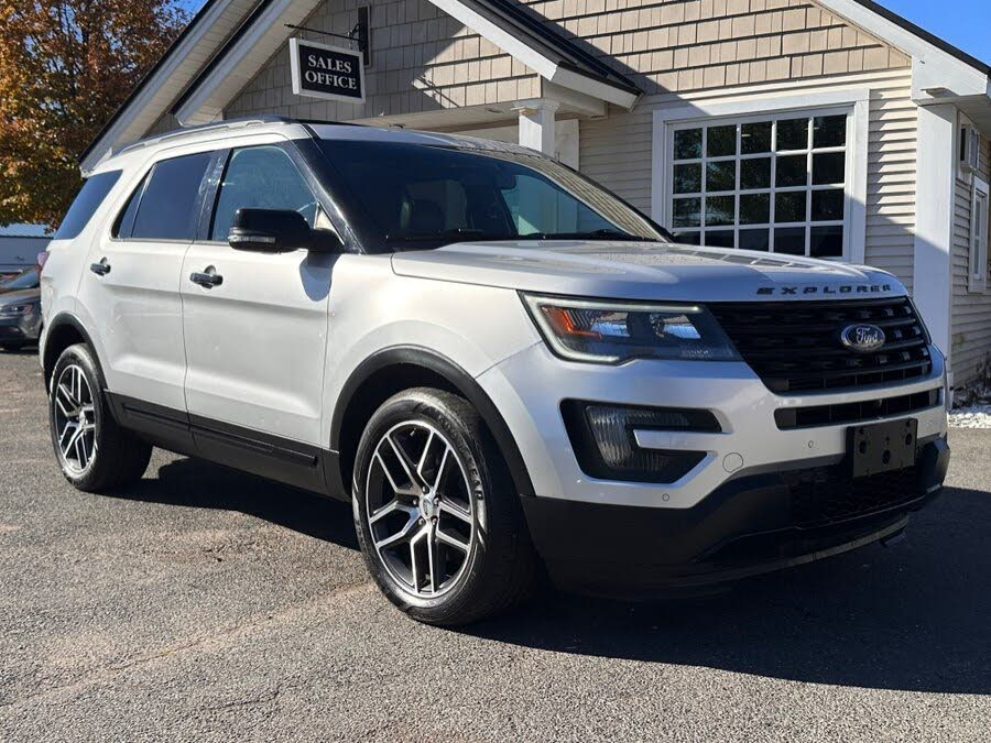 Ingot Silver Metallic 2016 Ford Explorer SUV / Crossover All-Wheel Drive Automatic