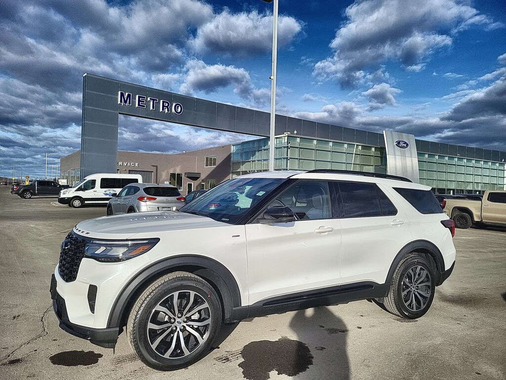 White 2026 Ford Explorer SUV / Crossover All-Wheel Drive Automatic