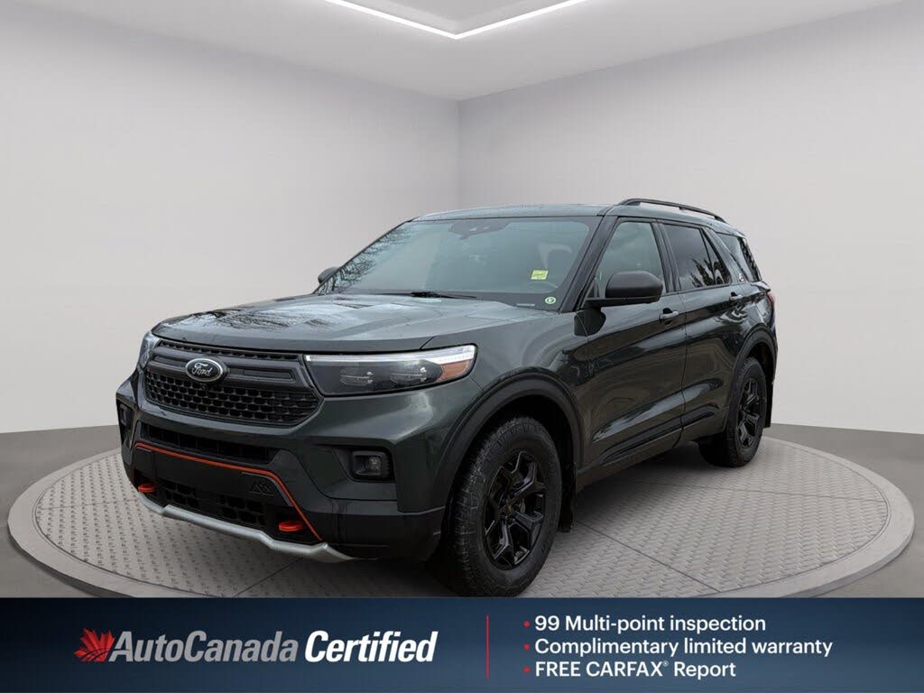 Green 2022 Ford Explorer SUV / Crossover All-Wheel Drive Automatic