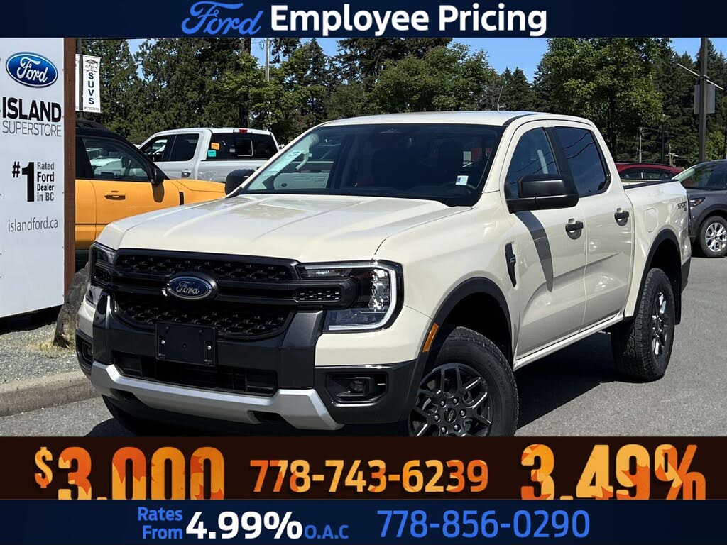 Brown (Beige) 2026 Ford Ranger Pickup Truck Four-Wheel Drive Automatic