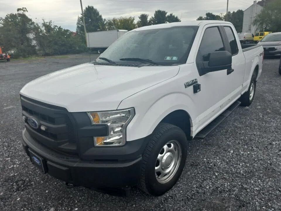 White 2017 Ford F-150 Pickup Truck Four-Wheel Drive 6-Speed Automatic