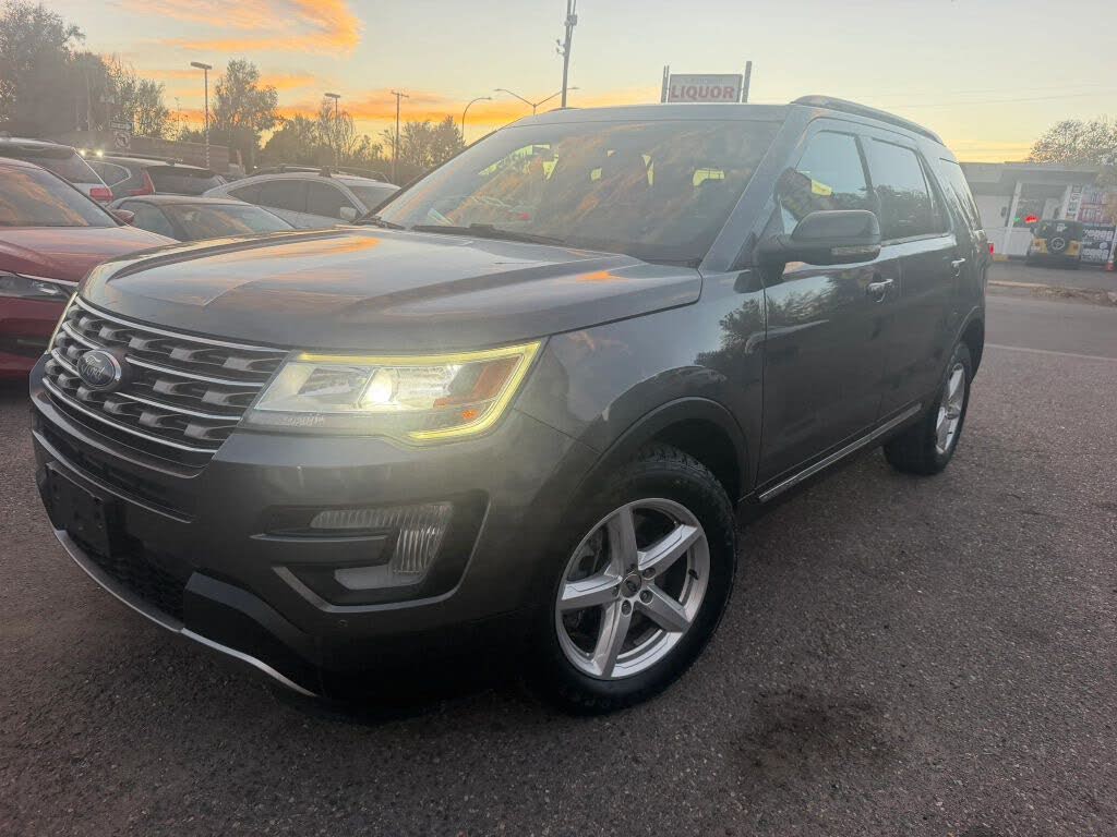 Gray 2017 Ford Explorer SUV / Crossover All-Wheel Drive 6-Speed Automatic