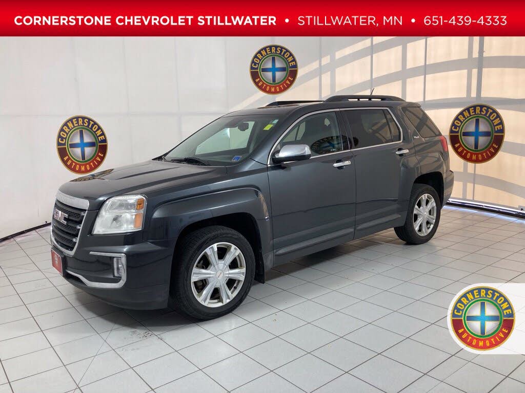 Graphite Gray Metallic 2017 GMC Terrain SUV / Crossover All-Wheel Drive 6-Speed Automatic