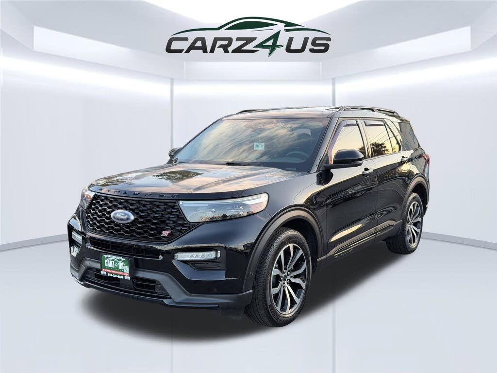 Black Metallic 2020 Ford Explorer SUV / Crossover All-Wheel Drive Automatic