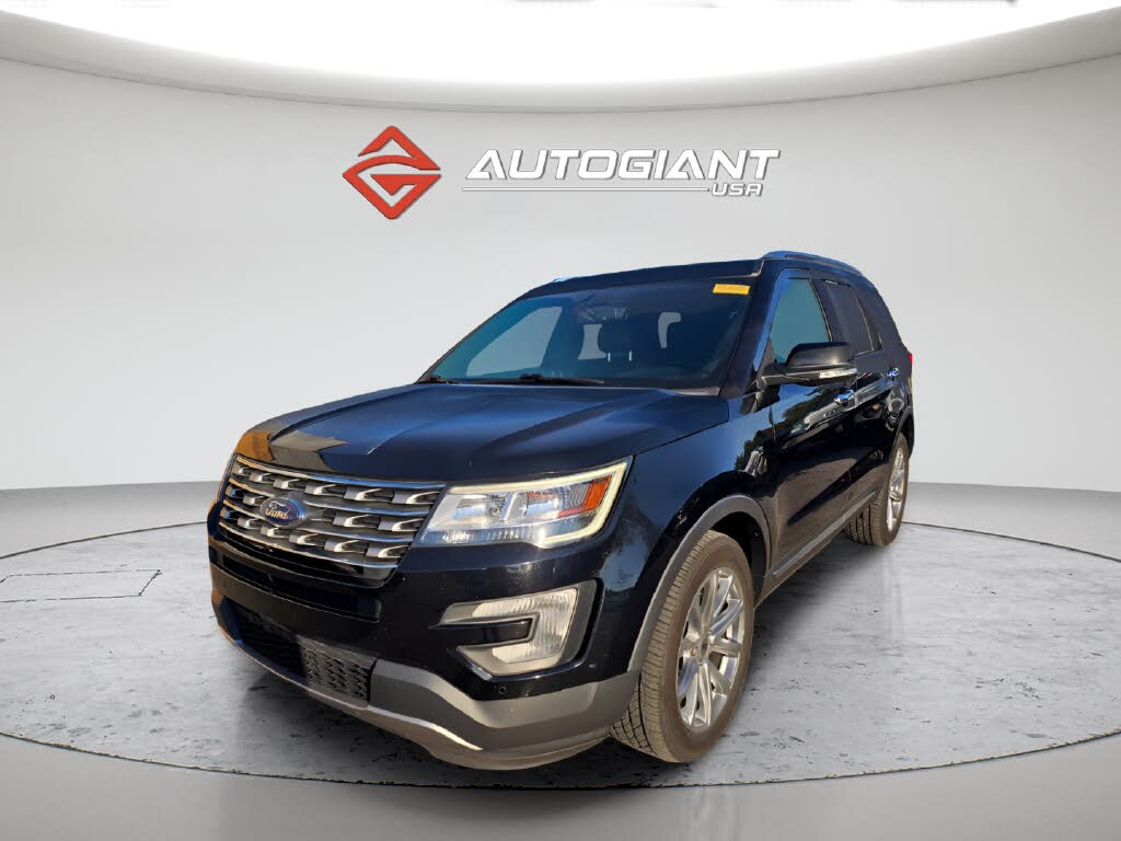 Shadow Black 2017 Ford Explorer SUV / Crossover All-Wheel Drive 6-Speed Automatic